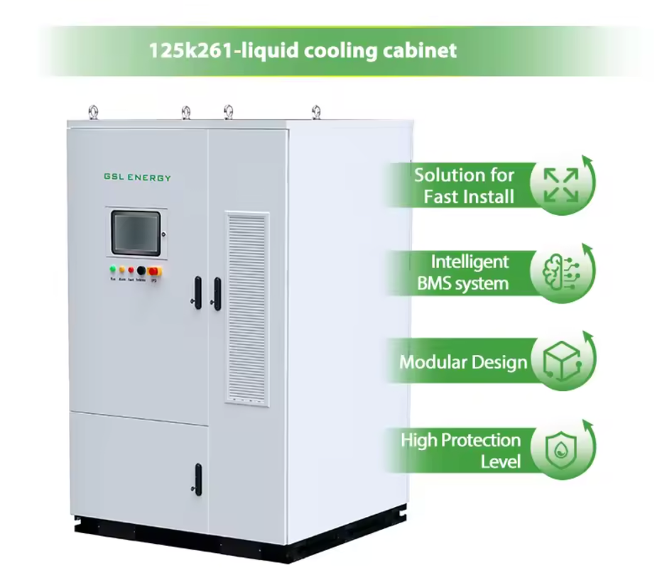1C Discharge Rate Industrial Energy Storage 150kW 1P240S Commercial Battery Storage Systems